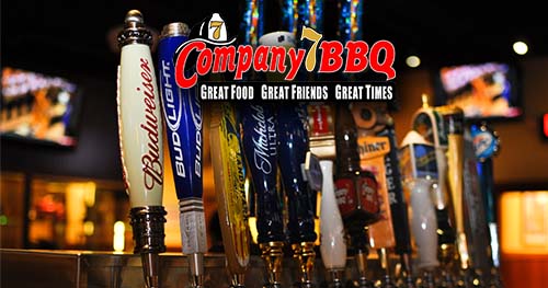 Company 7 BBQ On-Tap Beers