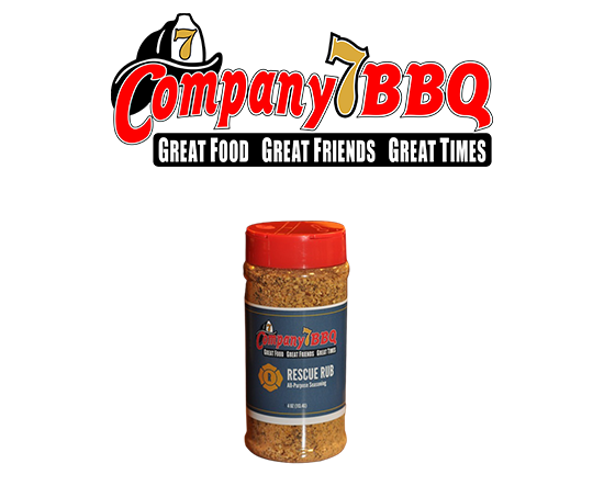 Company BBQ's Rescue Rub Wins First Place!!