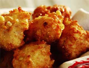 Sunday Special - Two delicious & FREE Corn Fritters 