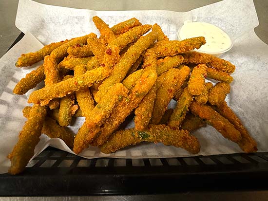 Company 7 Fried Spicy Green Bean Basket Company 7 Fried Spicy Green Bean Basket
